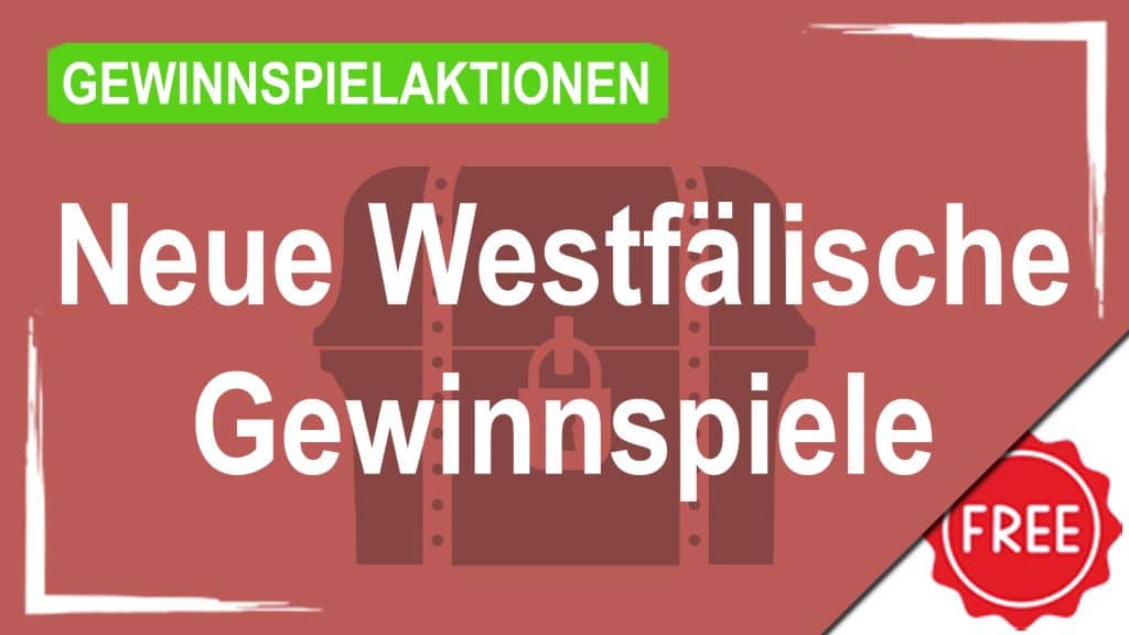 Gewinnspielaktionen Neue Westfälische