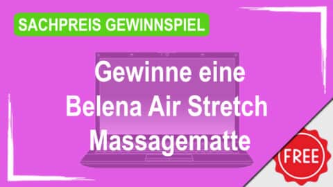 Jetzt mitmachen und Belena Air Stretch Massagematte gewinnen