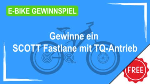 Gewinne ein SCOTT Fastlane mit TQ-Antrieb von Franziska Preuß